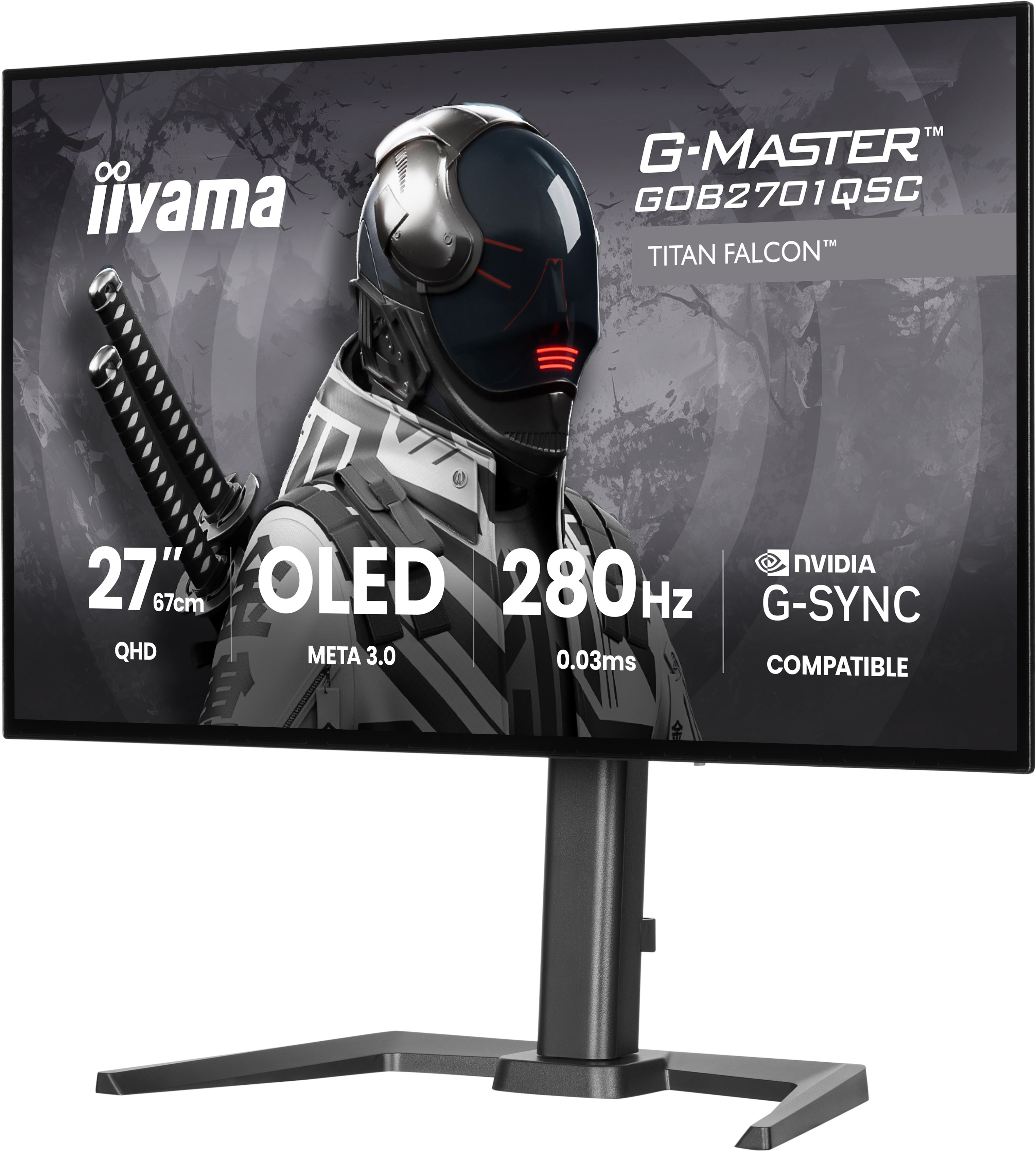 IIYAMA 68.6cm (27) GOB2701QSC-B1 16:9 2xHDMI+DP+USB-C Spk