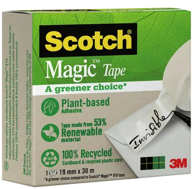 Scotch Magic 810 Klebefilm transparent 19,0 mm x 30,0 m 1 Rolle