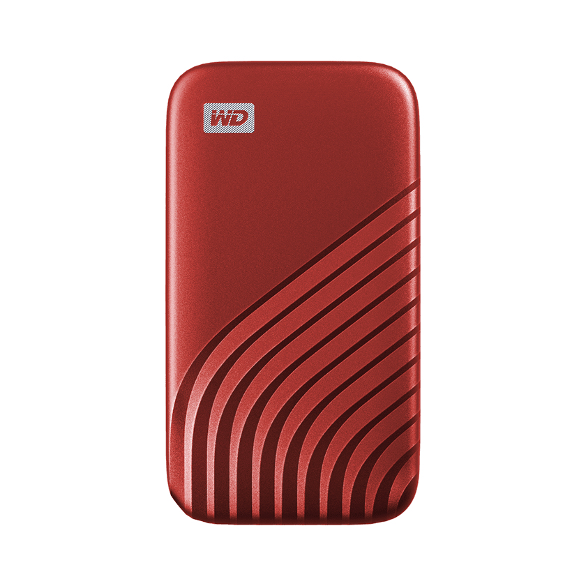 MYPASSPORT SSD 2TB RED 1050MB/S READ 1000MB/S WR PC/MAC
