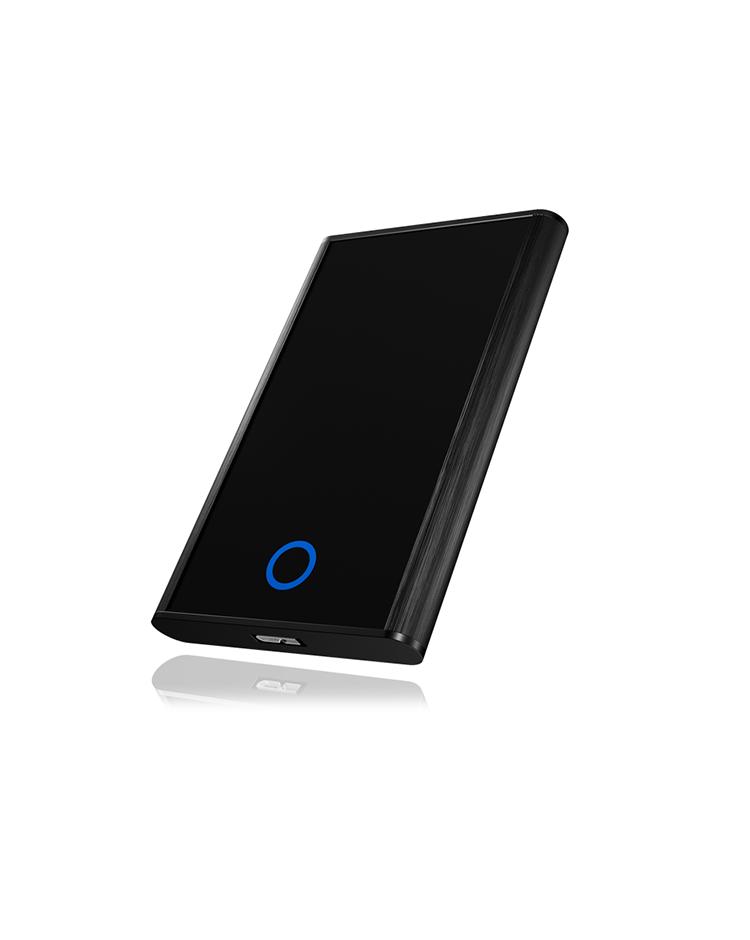 Geh. IcyBox USB 3.0 2,5 SATA3 HDD/SSD -> PC Aluminium sw retail