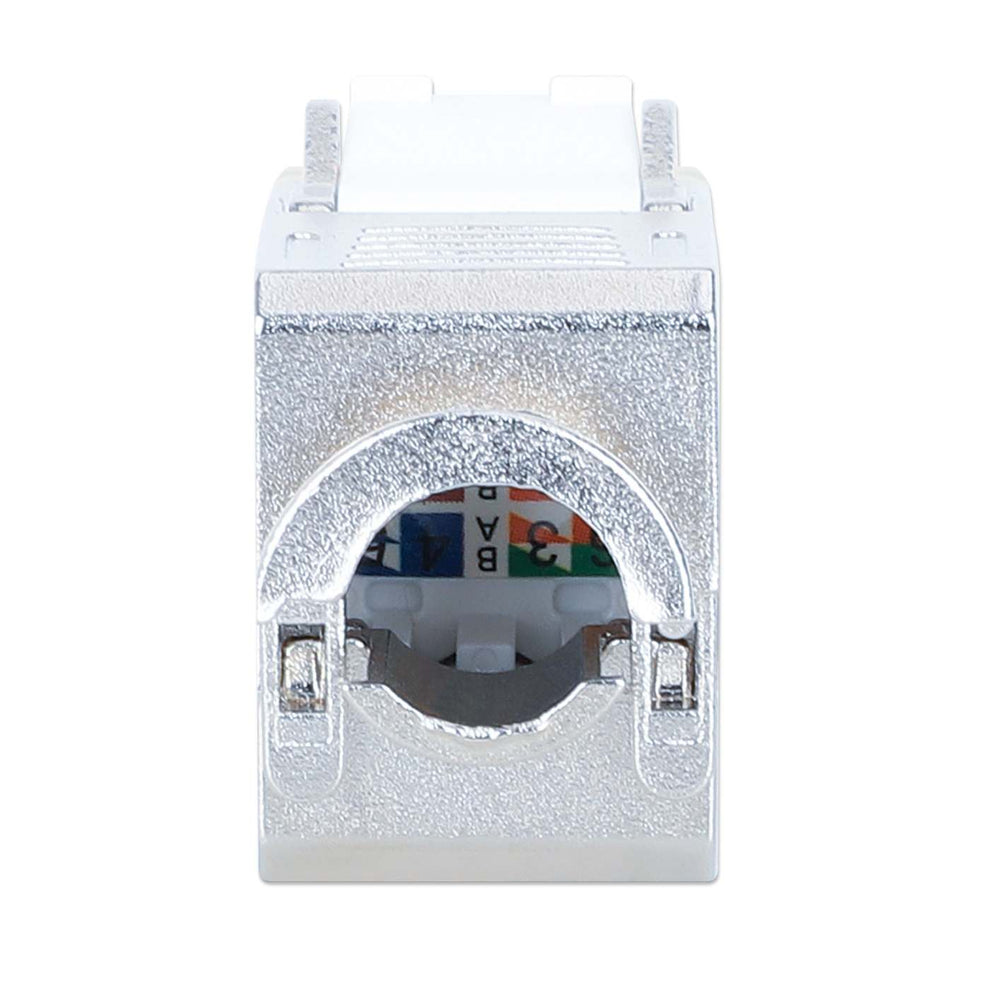 INTELLINET Cat6a 10G STP Keystone-Modul weiß