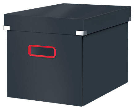 LEITZ Click & Store Cosy Aufbewahrungsbox 32,5 l grau 32,0 x 36,0 x 31,0 cm, 1 St.