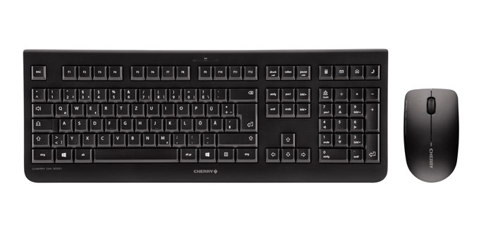 CHERRY DW 3000 FRANCE BLACK