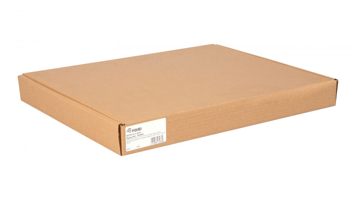 Equip 19 Fachboden var. für Serverschränke 35cm 1U schwarz