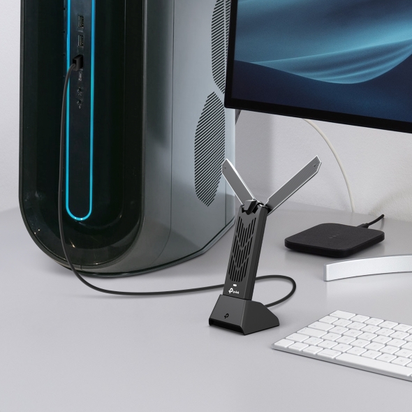 BE6500 WI-FI 7 USB ADAPTER HIGH GAIN TRI-BAND