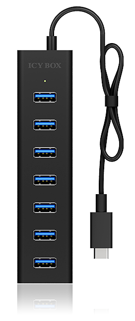Hub 7-Port IcyBox USB 3.0 IB-HUB1700-C3 USB 3.0 Type-C (b) retail