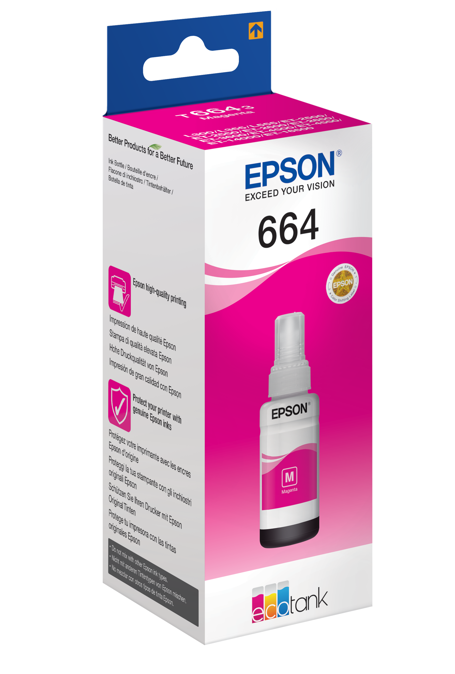EPSON T6643 magenta Tintenflasche
