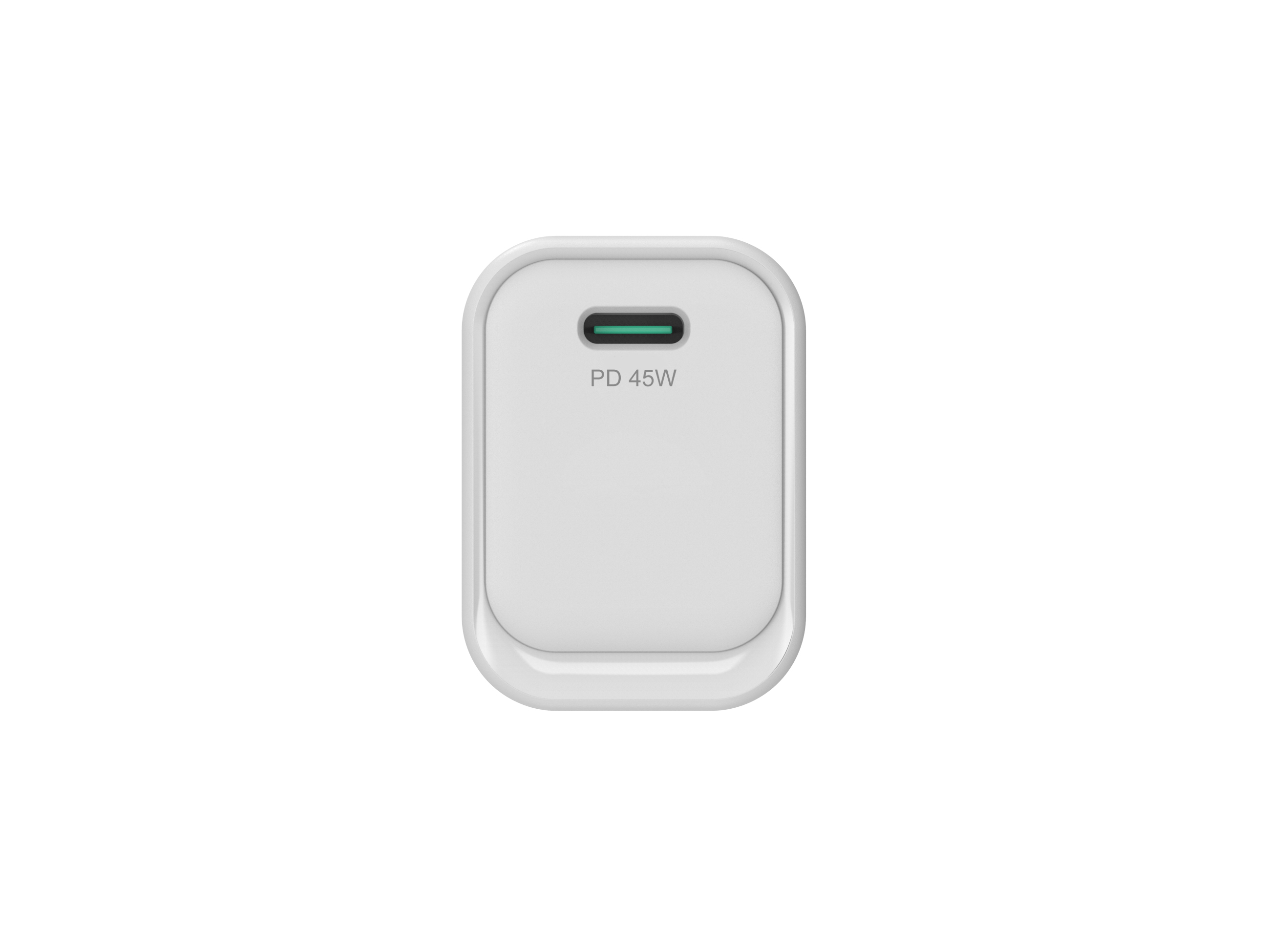 CONCEPTRONIC Ladegerät 1Port GaN USB-C 45WPD3.0/PPS ws
