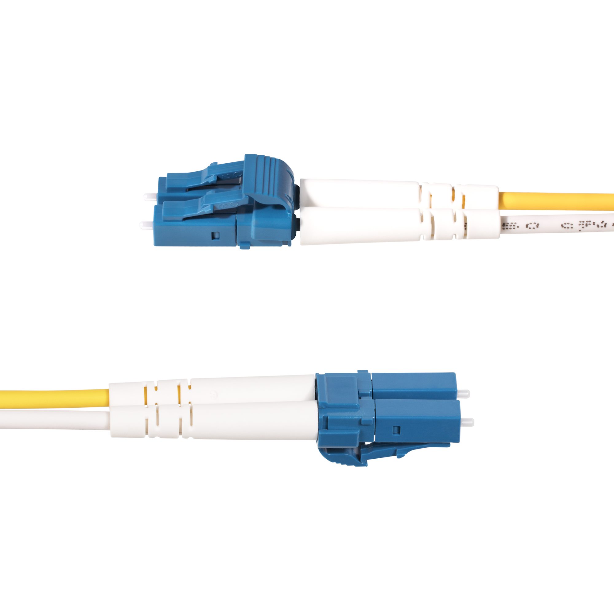 STARTECH.COM 2m OS2 LWL Patchkabel LC zu SC UPC Singlemode Duplex 9/125um 10G Kabel LSZH Glasfaserkabel LC auf SC