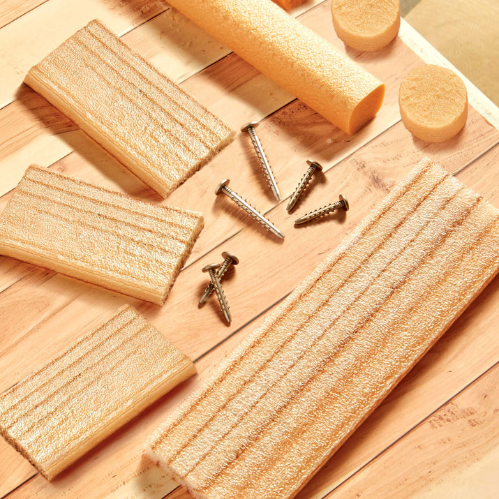 Little Tikes Creative Construction - Holz, Nägel und Schraubenset, Kinderwerkzeug