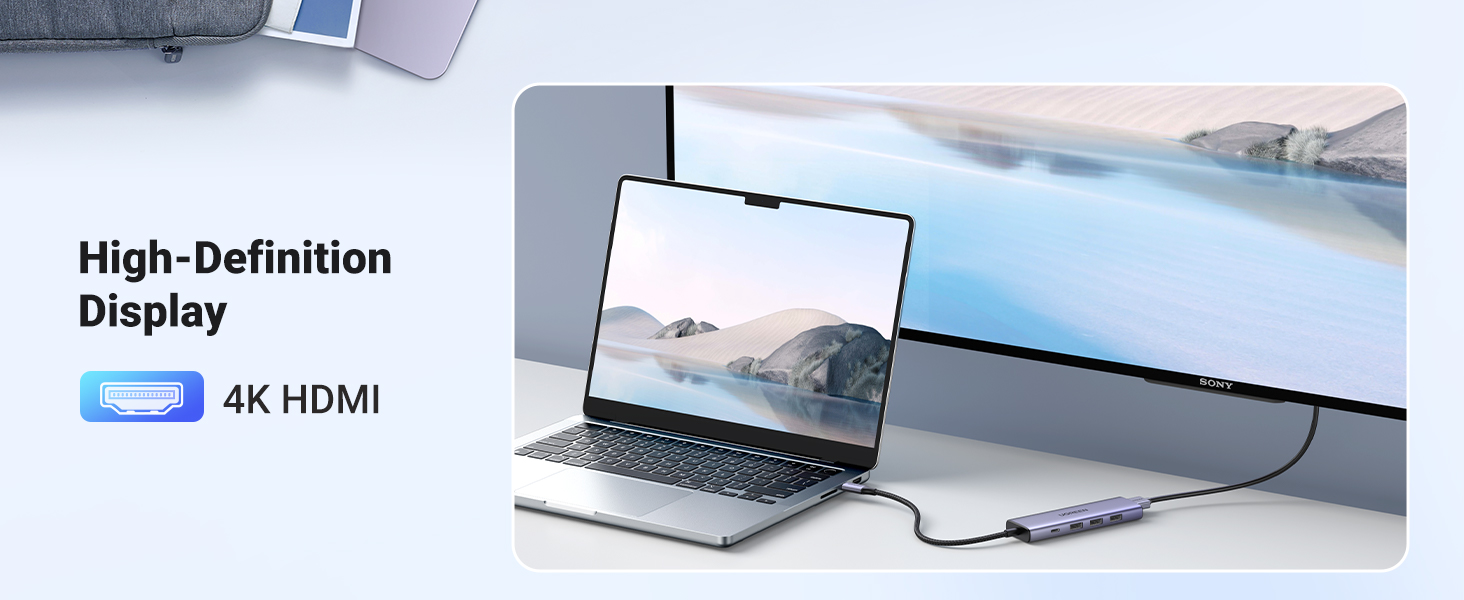 CM511 5-in-1 USB-C Hub, Dockingstation