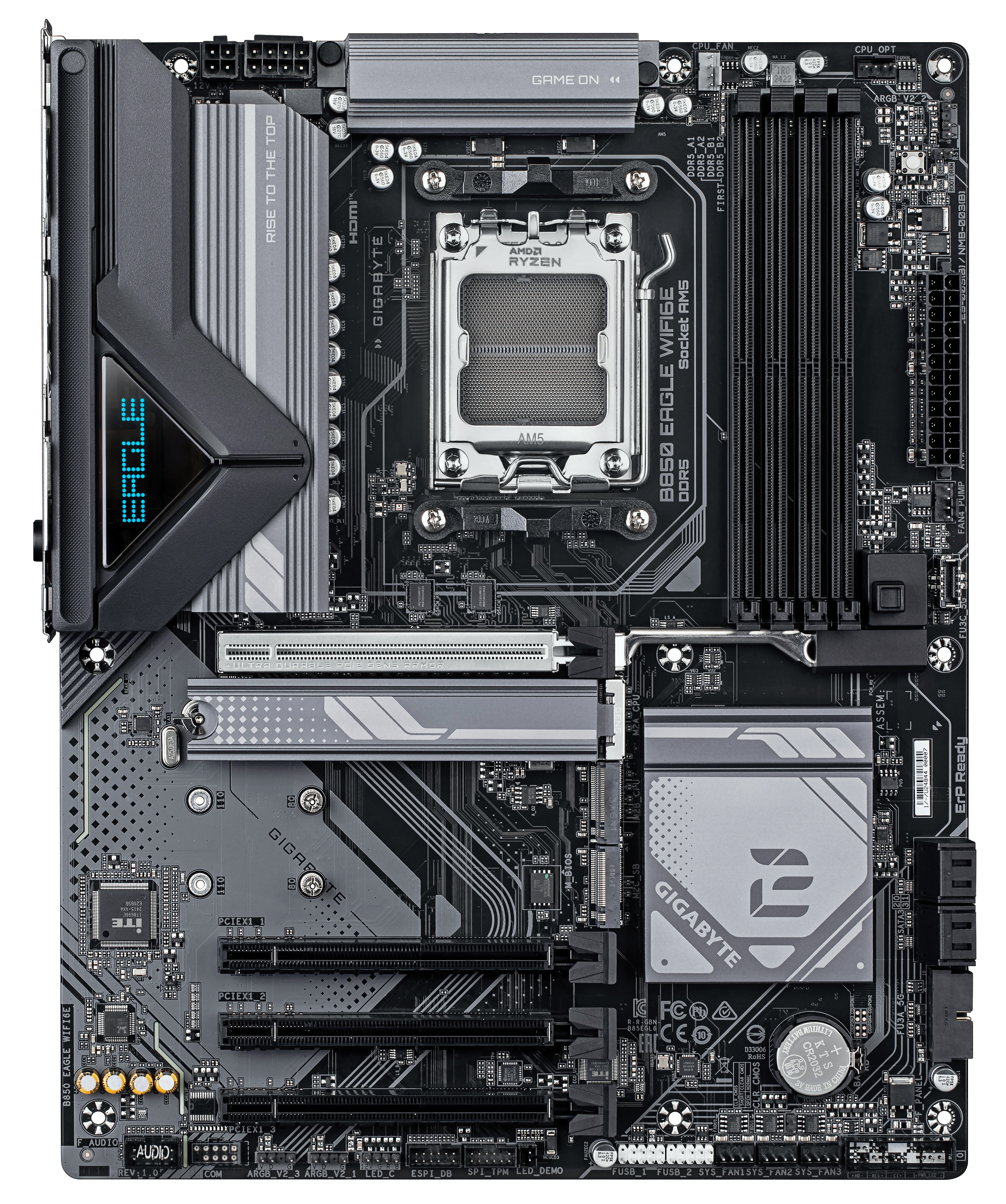 GIGABYTE B850 EAGLE WIFI6E AM5 4xDDR5 ATX HDMI DP WIFI USB MB