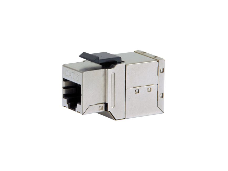 Equip Keystone-Koppler geschirmt Cat6 2xRJ45 8Stk sil