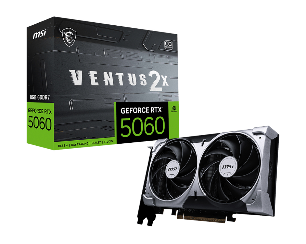 GeForce RTX 5060 VENTUS 2X OC 8G, Grafikkarte