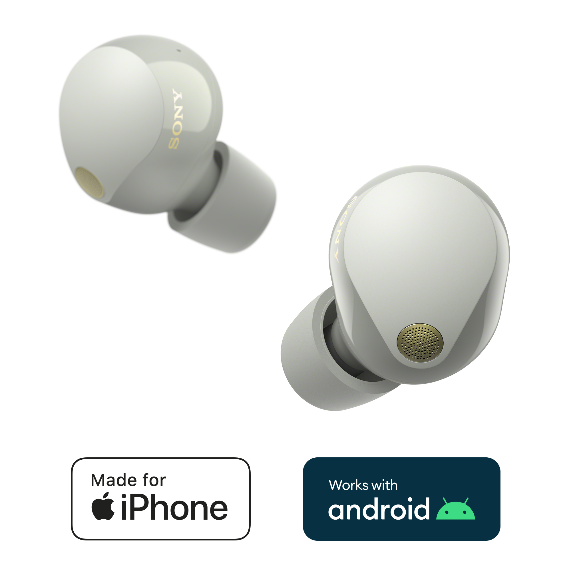 Sony WF-1000XM5 - True Wireless-Kopfhörer - SIlver