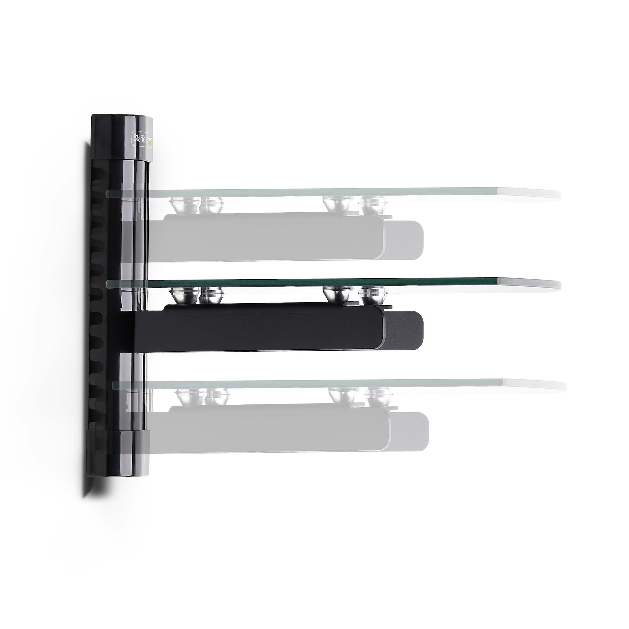 FLOATING WALL-MOUNTED SHELF FOR UNDER TV AV EQUIPMENT