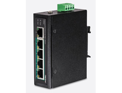 TRENDnet Industrie Switch 5 Port Fast Eth. PoE+ DIN-Rail