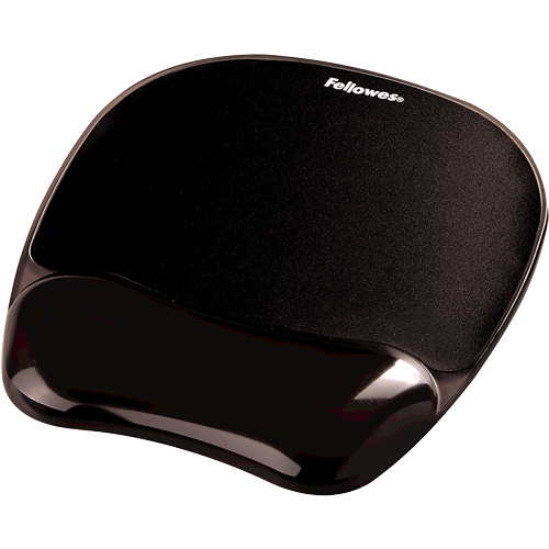 Fellowes 9112101 Mauspad Handgelenkauflage Gel Schwarz