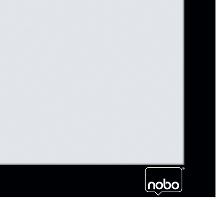 nobo Magnetrahmen selbstklebend schwarz A4, 2 St.