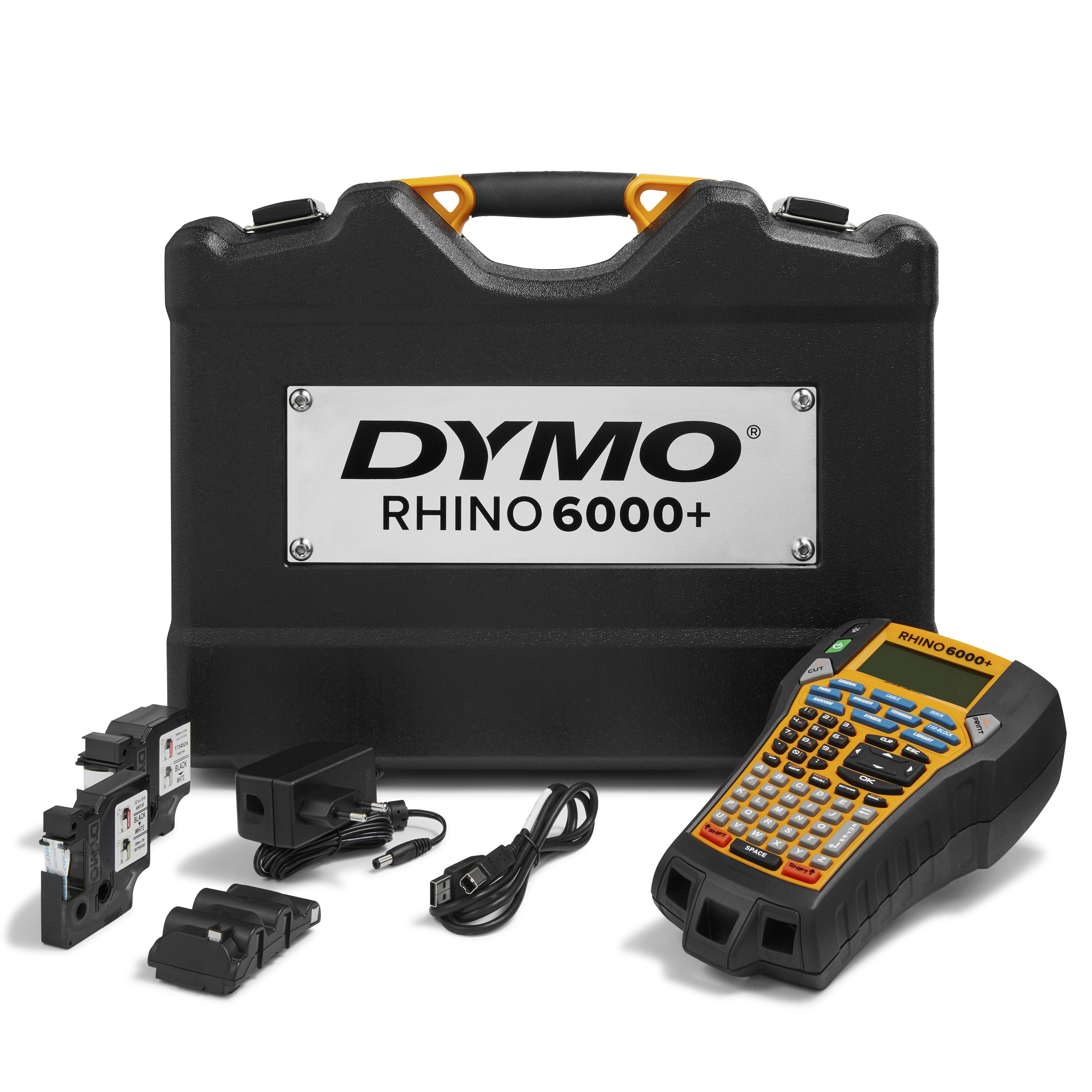DYMO Rhino 6000+ Beschriftungsgerät gelb, schwarz