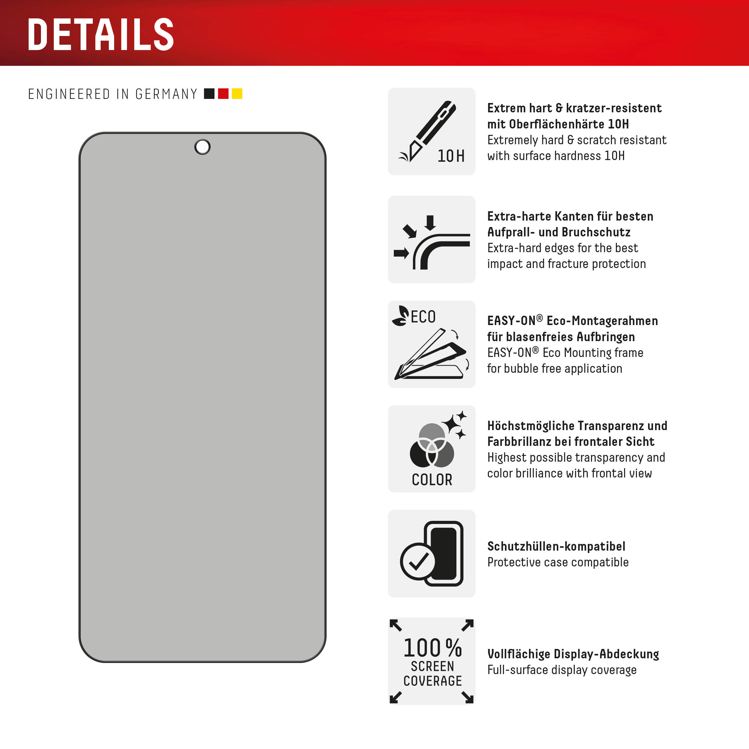DISPLEX PRIVACY GLASS FOR SAMSUNG GALAXY S24