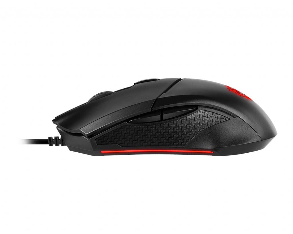 MSI Clutch GM08 Gaming Maus, Black, USB