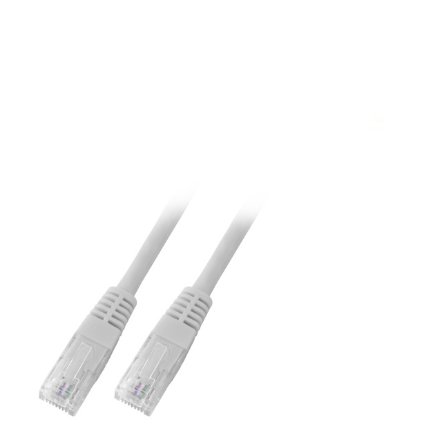 EFB RJ45 Patchkabel U/UTP Cat.6 PVC CCA 15.00m grau