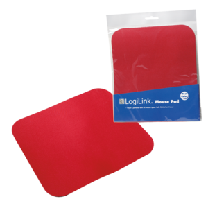 Logilink Mauspad 3x220x250mm rot