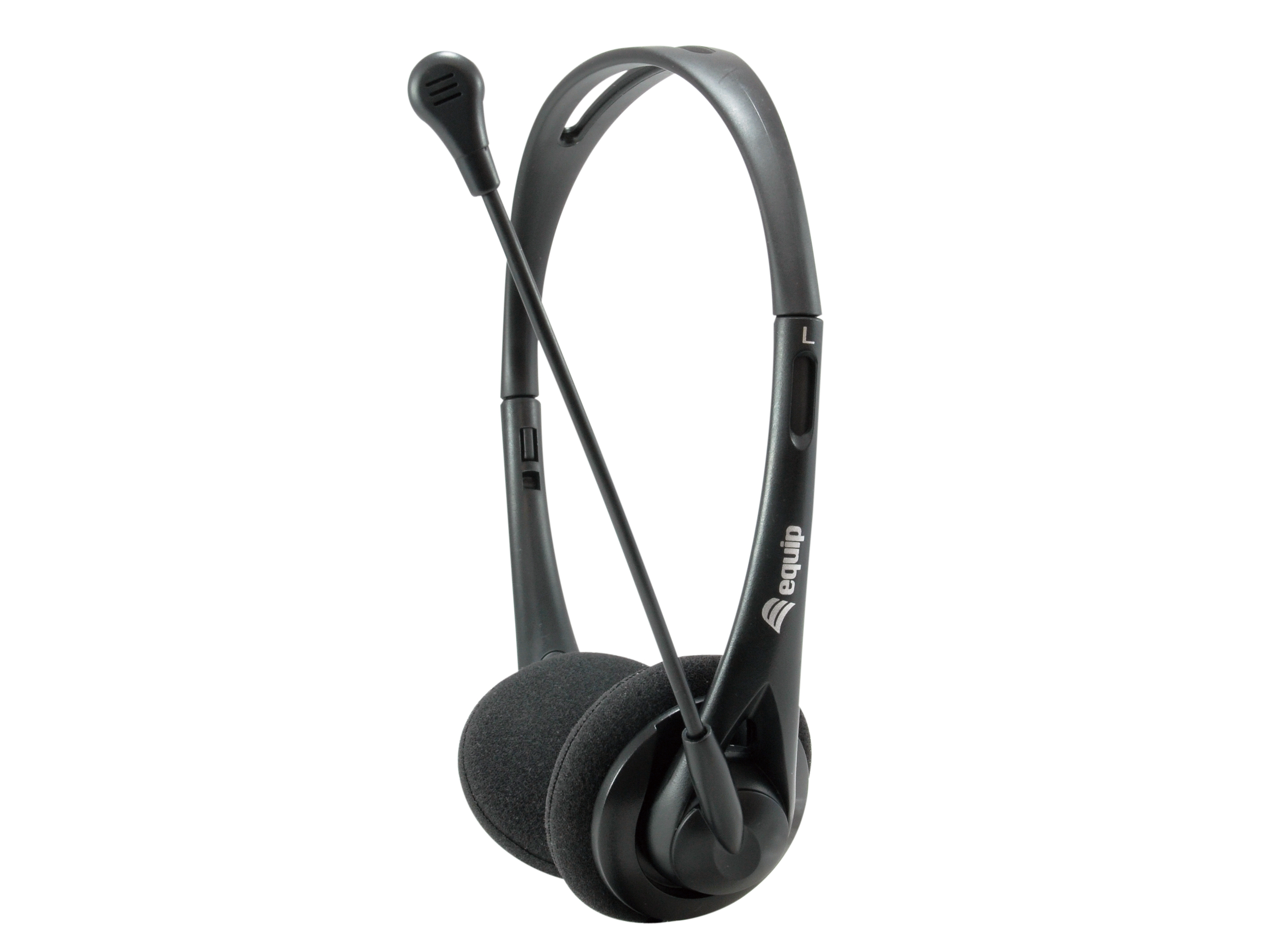 Equip Stereo-Headset Wired mit Mikro 2x3,5mm 1.80m schwarz