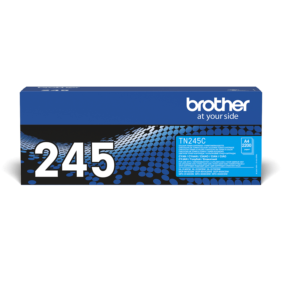TN-245C TONER CARTRIDGE CYAN F. HL-3140/3150/3170 F.2200 P