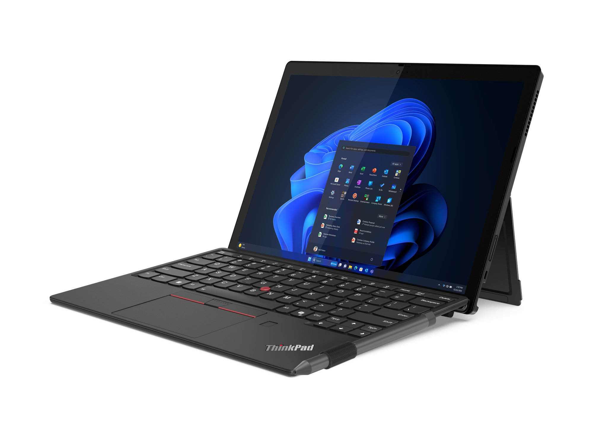 TP X12 DET.G2 CU5-134U VP 16GB 512GB SSD 12.3 FHD T. W11P 4G
