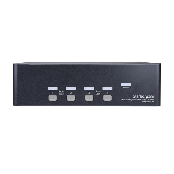 4PT DUAL DP KVM SWITCH 4K60 KVM SWITCH - 4K60 - 4 PORT