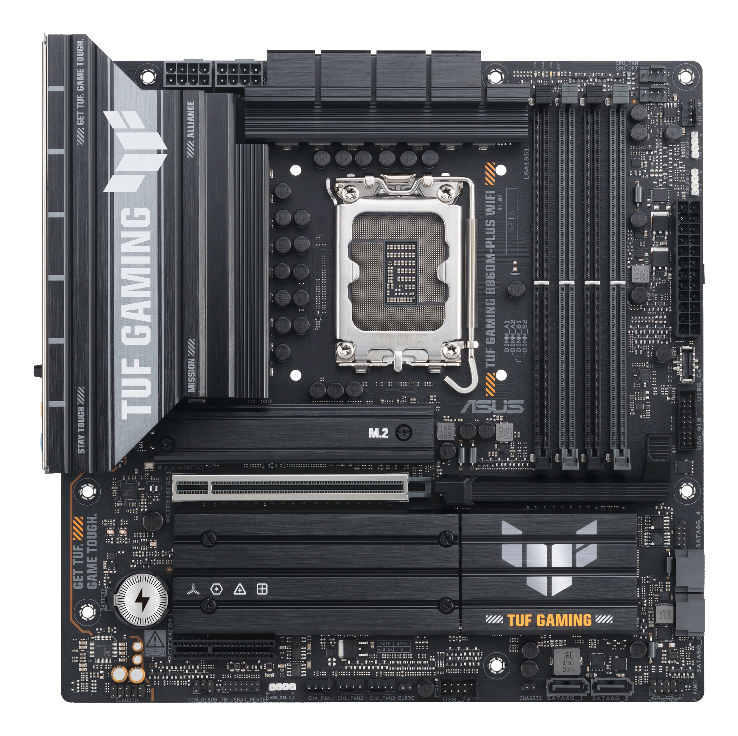 ASUS TUF GAMING B860M-PLUS WIFI LGA1851 DDR5 mATX MB