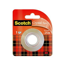 Scotch Crystal Klebefilm kristall-klar 19,0 mm x 25,0 m 1 Rolle