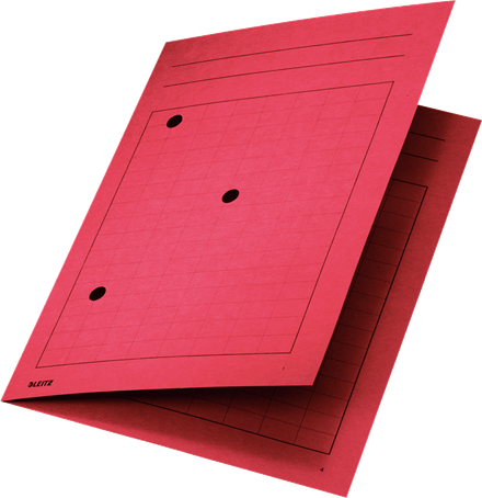 LEITZ Aktendeckel 3998 DIN A4 rot, 1 St.