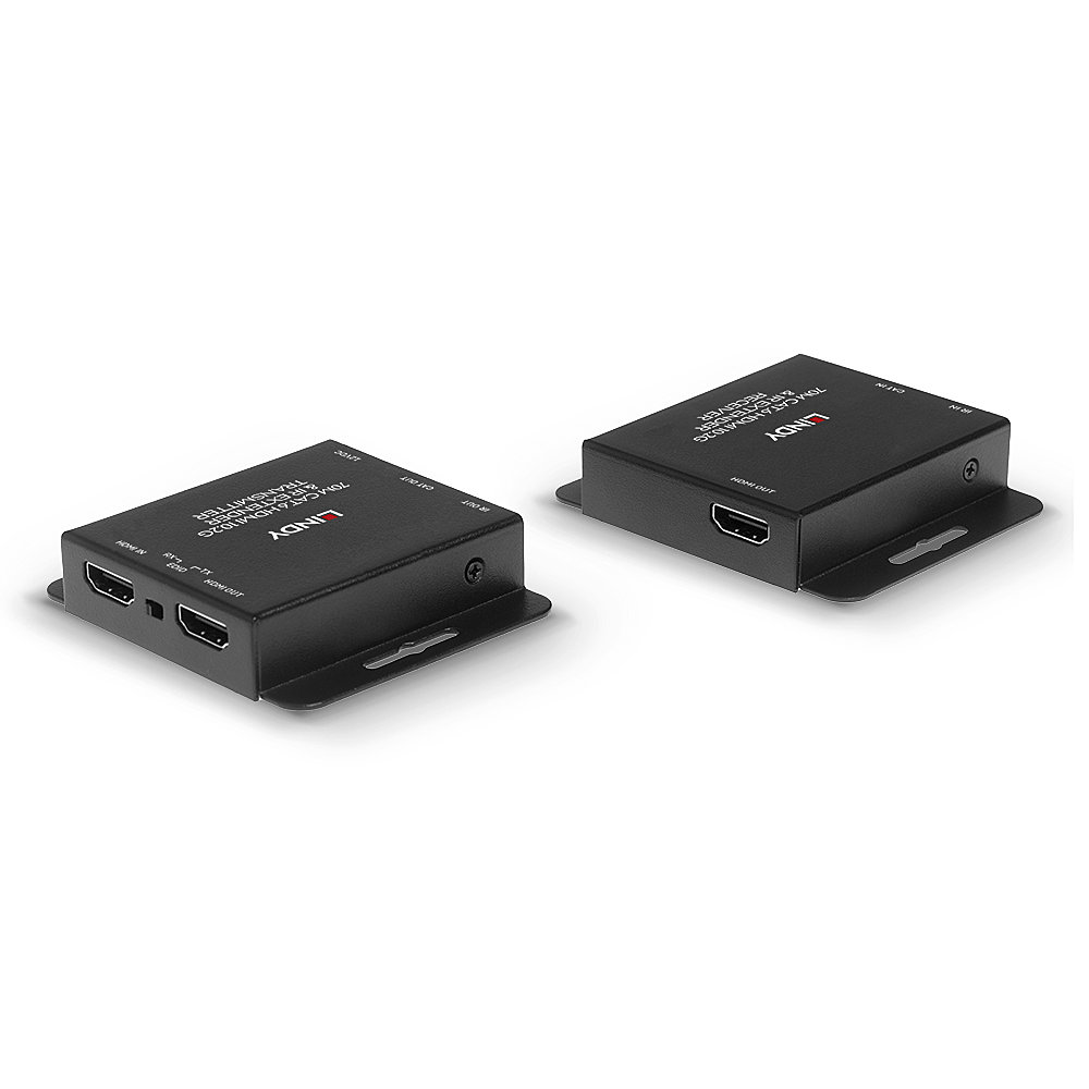 LINDY Überträgt HDMI-10.2G- IR-Signale auf Distanzen bis 70m über Cat.6-Kabel