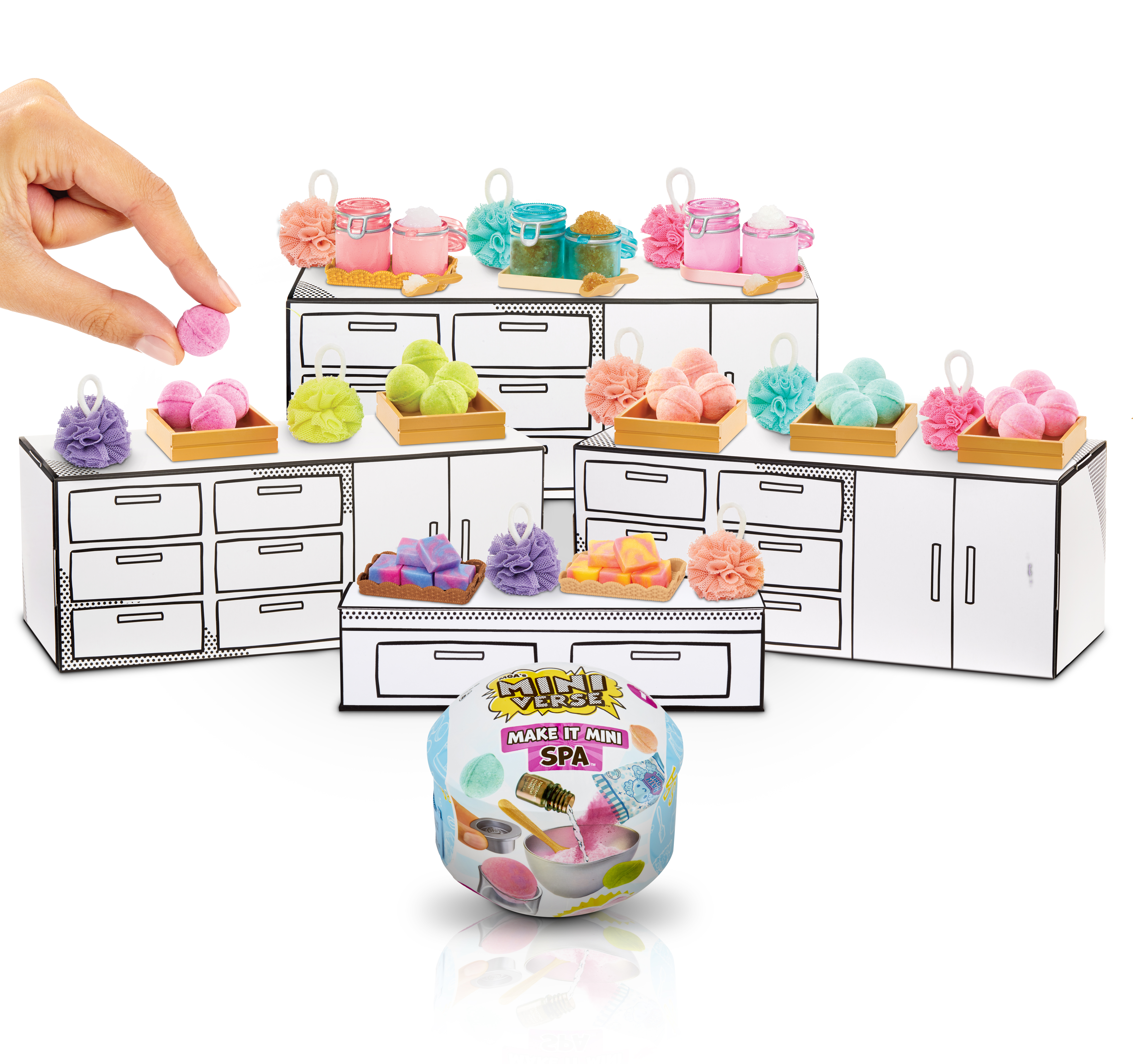 MGA''s Miniverse - Make It Mini Spa Mini Collectibles, Basteln
