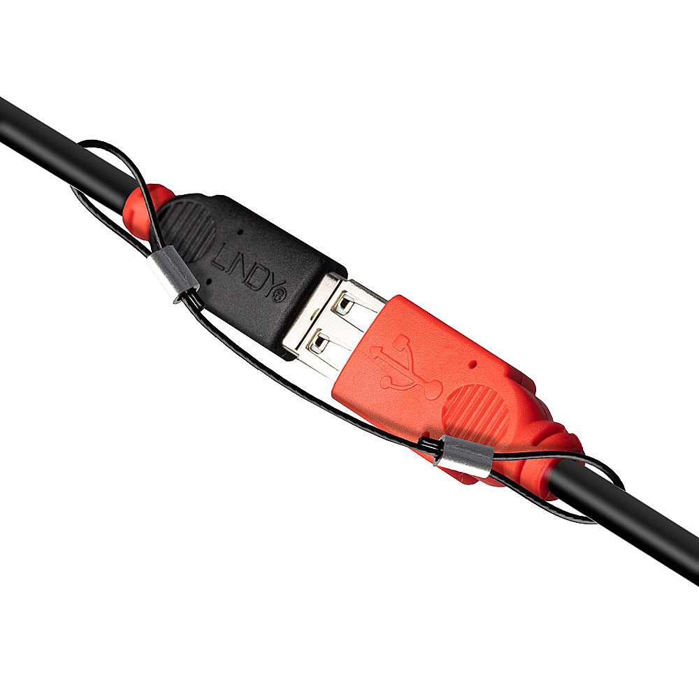 LINDY Adapter und Kabelsicherung 4er Pack