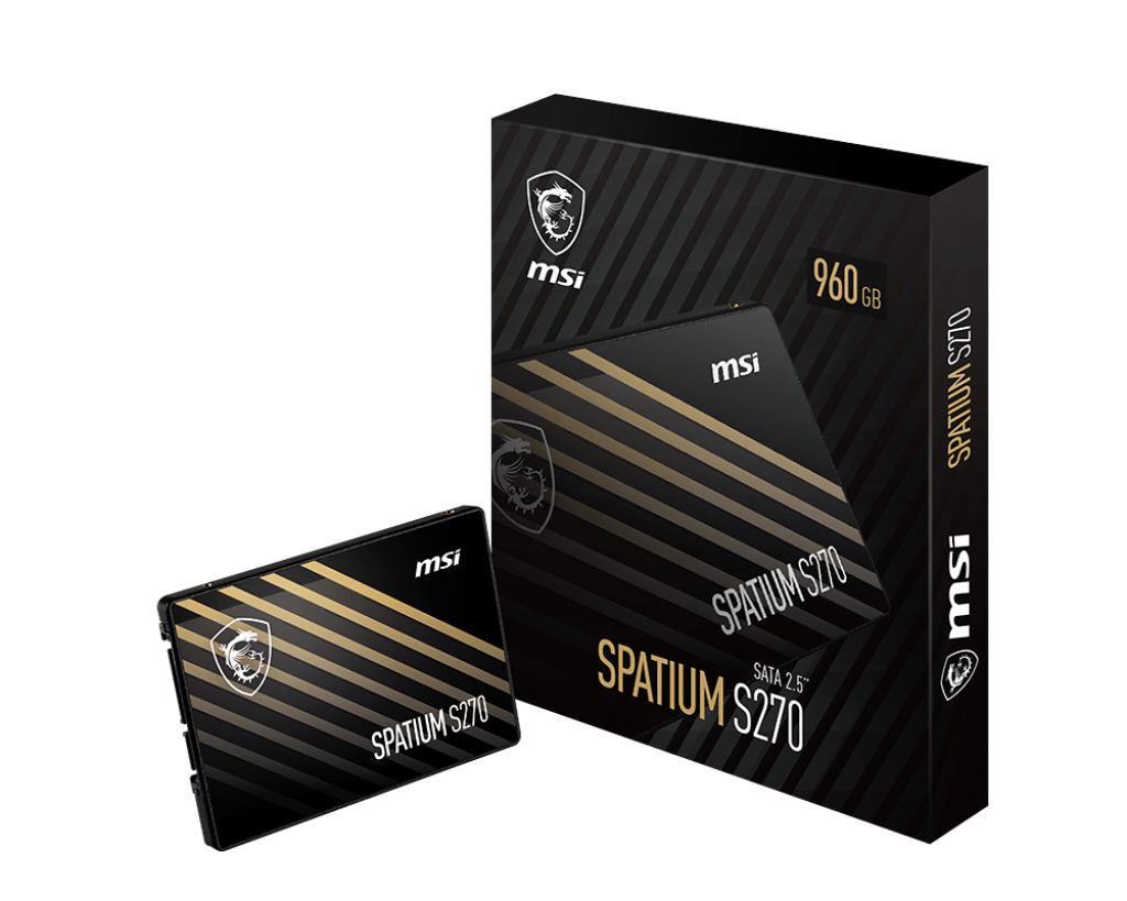 SSD 960GB MSI Spatium S270 2,5 (6.4cm) SATAIII