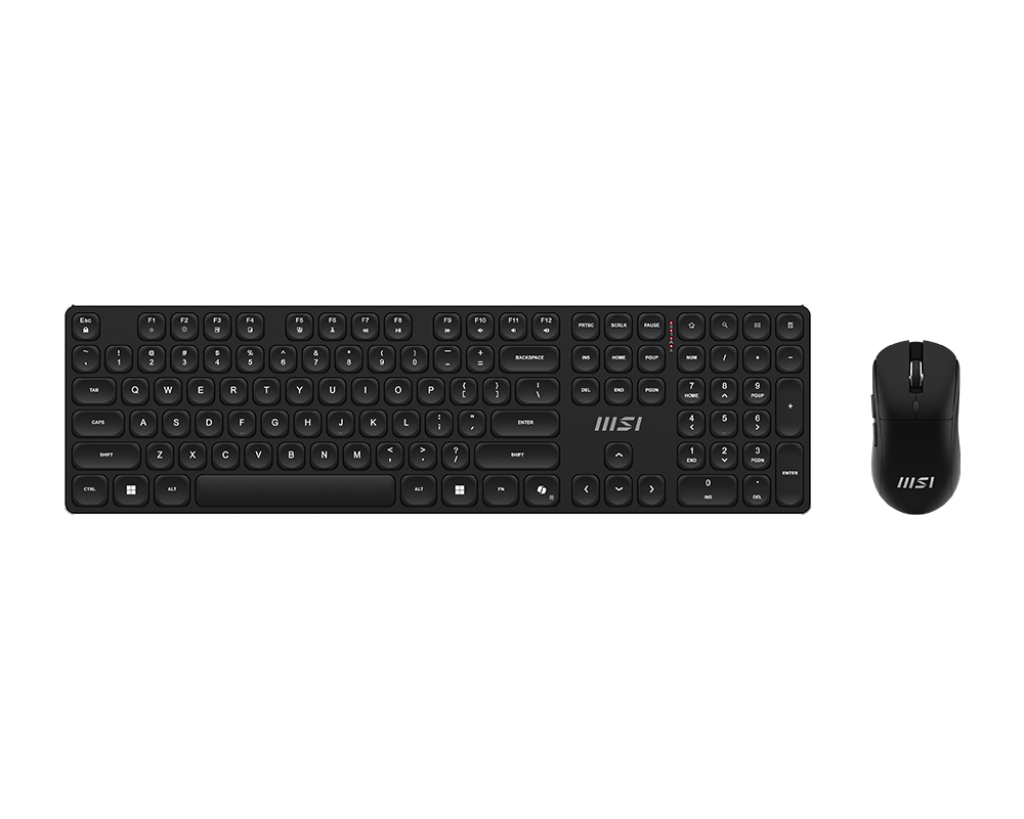 MSI FORGE K-210 Keyboard-Maus Combo, wireless