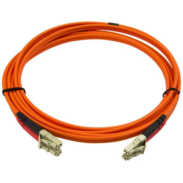 StarTech.com 2 m Multimode 50/125 Glasfaser Patchkabel LC/LC Orange
