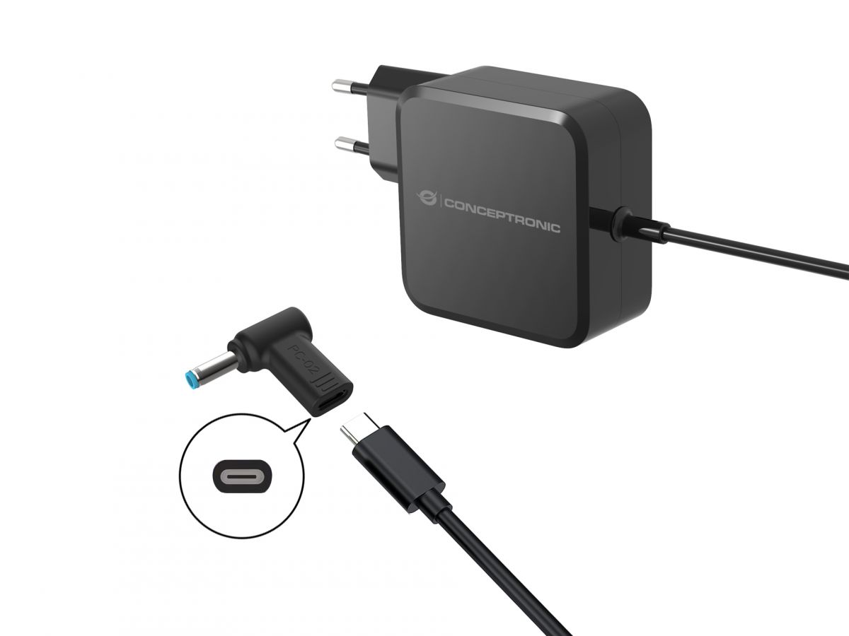 CONCEPTRONIC USB-C PD100W->Dell 4.5x3.0mm Adap.18-20V sw