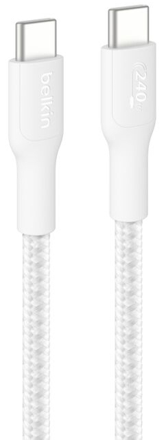 BELKIN BOOST CHARGE 240W GEFLOCHTENES USB-C / USB-C-KABEL