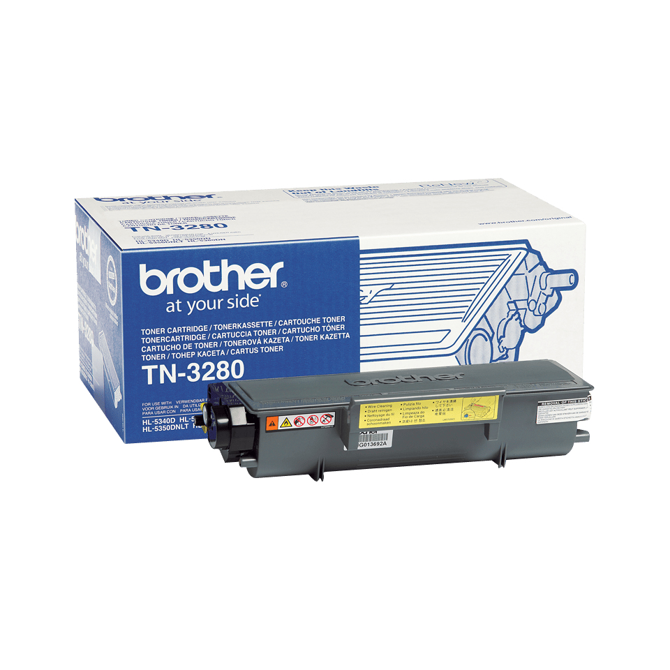 TN-3280 TONER CARTRIDGE BLACK F/ DCP-8085DN/HL-5340D 8000 PGS