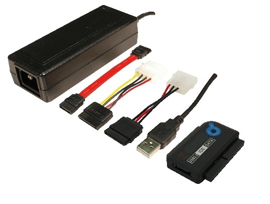 Logilink Adapter USB 2.0 zu 2,5 + 3,5 Zoll IDE+SATA HDD OTB