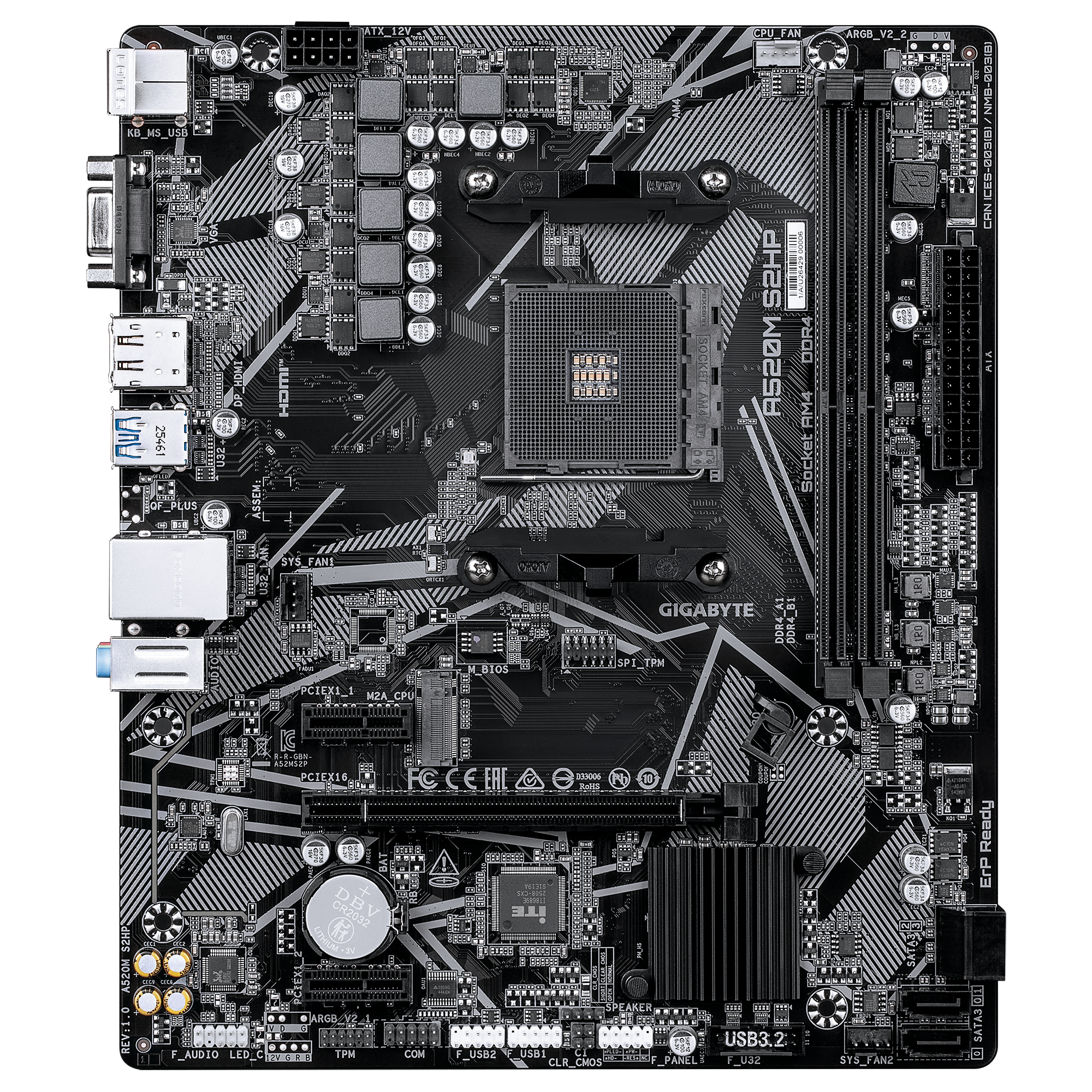 Gigabyte GA-A520M S2HP (AM4) (D)