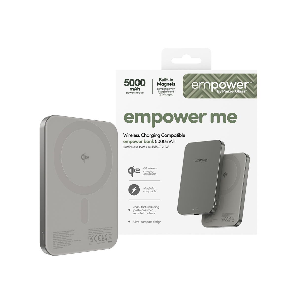 EMPOWER BANK 5000MAH TITANIUM