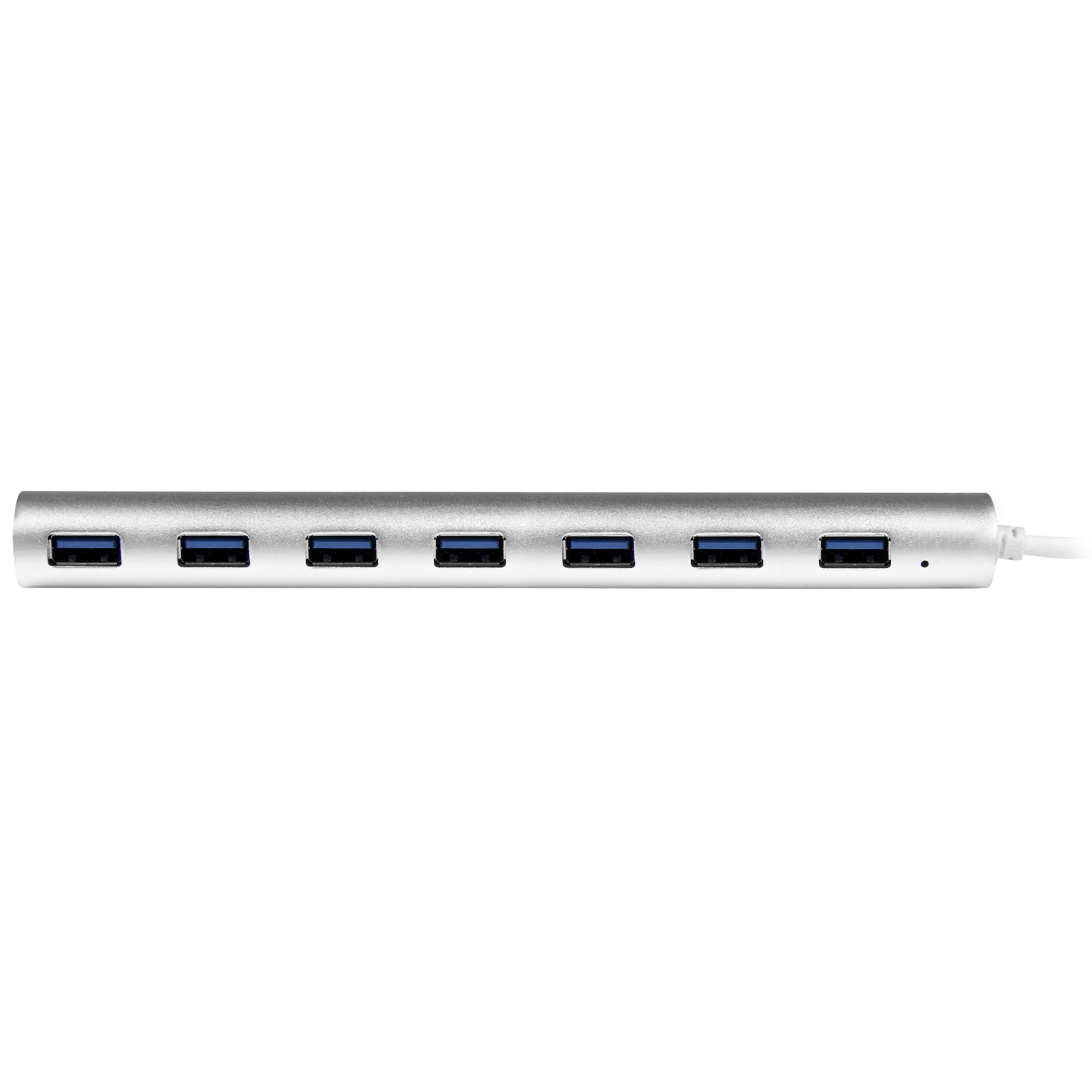 7 PORT COMPACT USB 3.0 HUB .