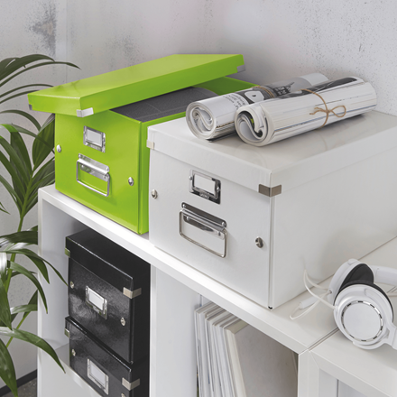 LEITZ Click & Store Aufbewahrungsbox 16,7 l grün 28,1 x 36,9 x 20,0 cm, 1 St.