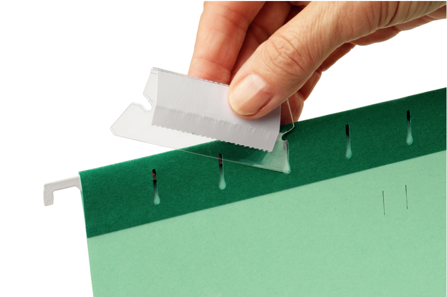 Esselte Vollsichtreiter Pendaflex Collection transparent, 25 St.